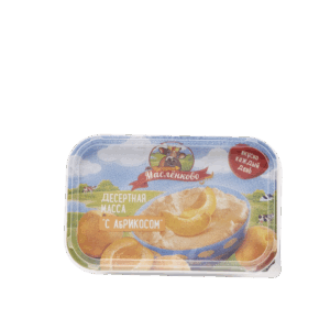 Десертная масса 350 гр. сладкая "Абрикос" м.д.ж. 20% (контейнер) 1/24