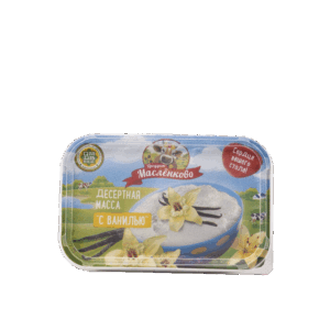 Десертная масса 350 гр. сладкая "Ваниль" м.д.ж. 20% (контейнер) 1/24