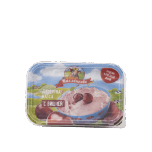Десертная масса 350 гр. сладкая "Вишня" м.д.ж. 20% (контейнер) 1/24