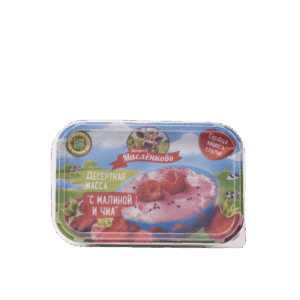Десертная масса 350 гр. сладкая "Малина ЧИА" м.д.ж. 20% (контейнер) 1/24