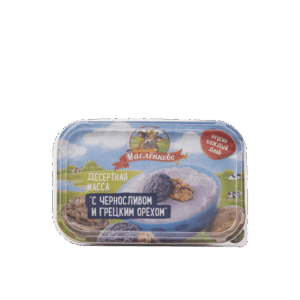 Десертная масса 350 гр. сладкая "Чернослив с грецким орехом" м.д.ж. 20% (контейнер) 1/24