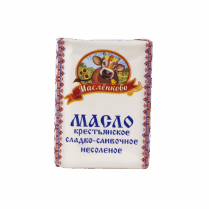 Масло крестьянское 72,5% 180гр ( эколин, красный узор Н)  1/50