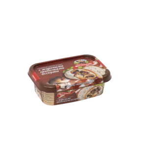 Сырный продукт с Жареными грибочками 20%  180 гр. (контейнер) 1/24