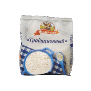 Творожная традиция 350 гр.  м.д.ж. 18%  (пакет подушка) 1/12