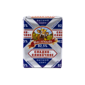 Сладкосливочное 82,5 % 180 гр. (фольга ромб) 1/50