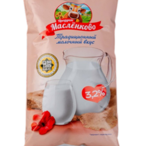 Молочный продукт "Масленково" 3,2% 900мл 1/15